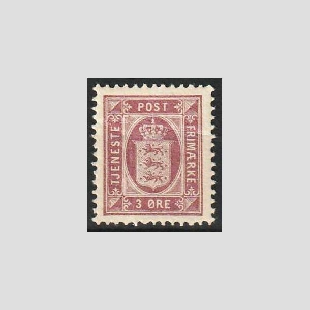 FRIMRKER DANMARK | 1896-1912 - AFA 4C - 3 re lilla - Postfrisk