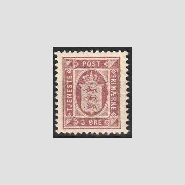 FRIMRKER DANMARK | 1896-1912 - AFA 4C - 3 re lilla - Postfrisk