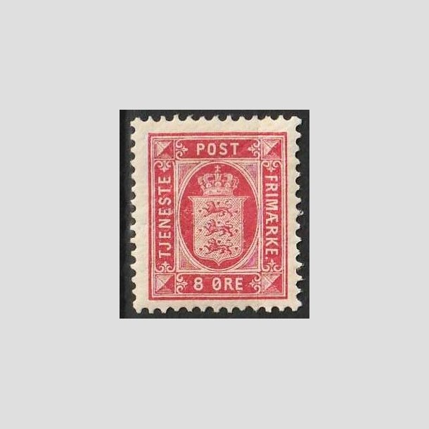 FRIMRKER DANMARK | 1896-1912 - AFA 6B - 8 re rosa - Ubrugt