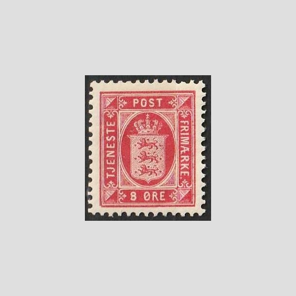 FRIMRKER DANMARK | 1896-1912 - AFA 6B - 8 re rosa - Ubrugt