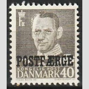 FRIMRKER DANMARK | 1955 - AFA 38 - 40 re gr POSTFRGE - Postfrisk