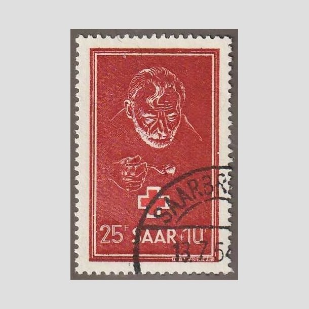 Frimrker Tyskland | Saar | 1950 - AFA 287 - Stemplet