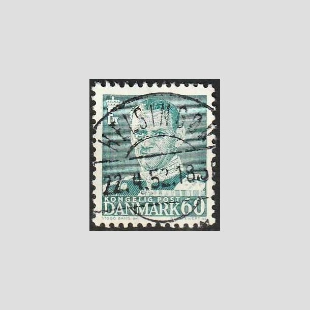 FRIMRKER DANMARK | 1948-50 - AFA 313 - Fr. IX 60 re blgrn - Lux Stemplet Helsingr