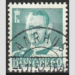 FRIMRKER DANMARK | 1948-50 - AFA 313 - Fr. IX 60 re blgrn - Lux Stemplet Aarhus