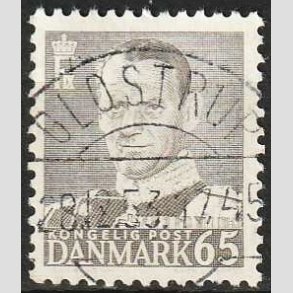 FRIMRKER DANMARK | 1952-53 - AFA 340 - Fr. IX 65 re gr - Lux Stemplet Glostrup