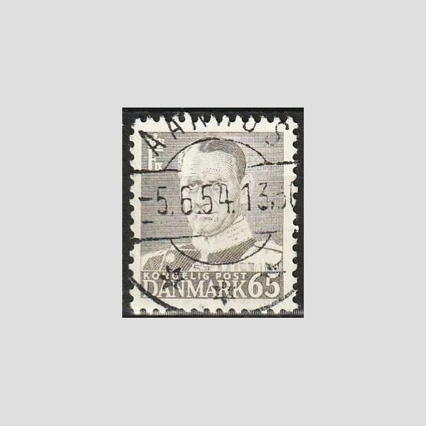 FRIMRKER DANMARK | 1952-53 - AFA 340 - Fr. IX 65 re gr - Lux Stemplet Aarhus