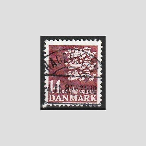 FRIMRKER DANMARK | 1982 - AFA 753 - Rigsvben 14 Kr. brun - Lux Stemplet Haderslev
