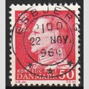 FRIMRKER DANMARK | 1965 - AFA 432 - Fr. IX 50 re rd - Lux Stemplet Esbjerg