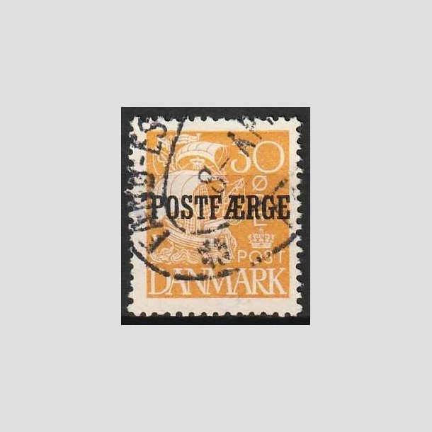 FRIMRKER DANMARK | 1927 - AFA 11 - 30 re brungul Postfrge - Stemplet