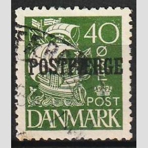 FRIMRKER DANMARK | 1930 - AFA 13 - 40 re grn Postfrge - Stemplet
