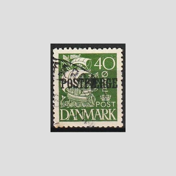 FRIMRKER DANMARK | 1930 - AFA 13 - 40 re grn Postfrge - Stemplet