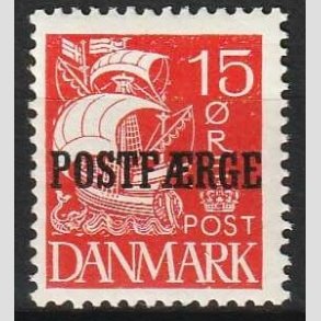 FRIMRKER DANMARK | 1927 - AFA 10 - 15 re rd POSTFRGE - Ubrugt