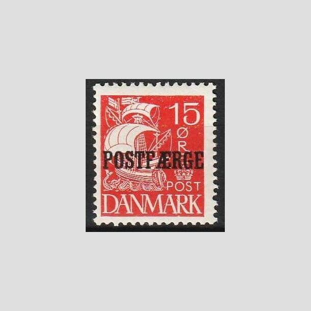 FRIMRKER DANMARK | 1927 - AFA 10 - 15 re rd POSTFRGE - Ubrugt