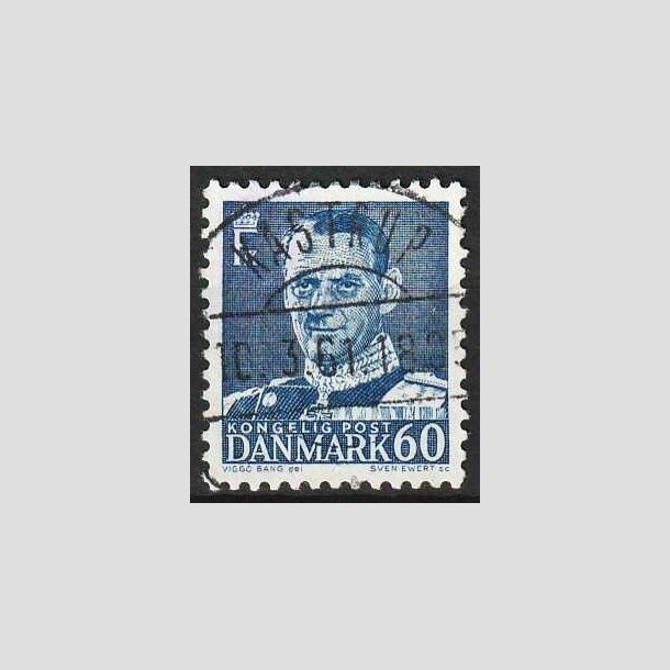 FRIMRKER DANMARK | 1952-53 - AFA 339 - Fr. IX 60 re mrkbl - Lux Stemplet Kastrup