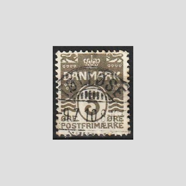 FRIMRKER DANMARK | 1905-06 - AFA 44 - Blgelinie 3 re gr - Lux Stemplet Tllse