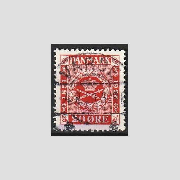 FRIMRKER DANMARK | 1926 - AFA 155 - Frimrkets 75 rs jubilum 20 re rd - Lux Stemplet Varde