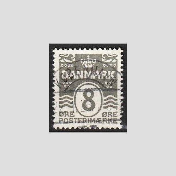 FRIMRKER DANMARK | 1921-22 - AFA 123 - Blgelinie 8 re gr - Lux Stemplet "KBENHAVN"