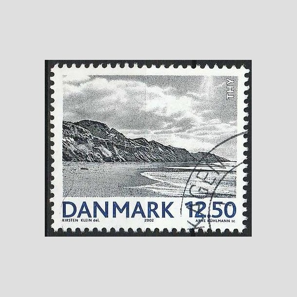 FRIMRKER DANMARK | 2002 - AFA 1318 - Landskabsbilleder - 12,50 Kr. Thy - Pnt hjrnestemplet