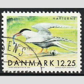 FRIMRKER DANMARK | 1999 - AFA 1225 - Danske trkfugle - 12,25 Kr. havterne - Pnt Stemplet