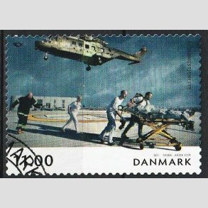 FRIM�RKER DANMARK | 2012 - AFA 1699 - Norden ved havet - 11,00 Kr. flerfarvet - P�nt stemplet