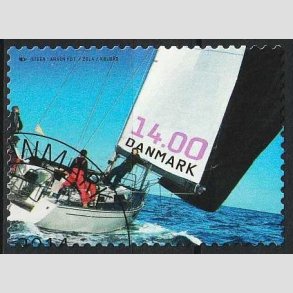 FRIM�RKER DANMARK | 2014 - AFA 1779 - Norden ved havet III - 14,00 Kr. flerfarvet - Hj�rne Stemplet