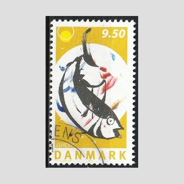 FRIMRKER DANMARK | 2005 - AFA 1438 - Europamrker - 9,50 Kr. Fiskeret - Pnt Stemplet