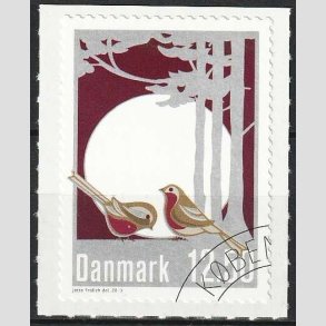 FRIMRKER DANMARK | 2013 - AFA 1758 - Vinterstemning - 12,50 Kr. flerfarvet - Pnt hjrnestemplet