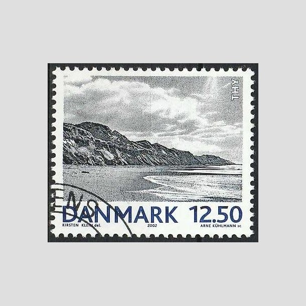 FRIMRKER DANMARK | 2002 - AFA 1318 - Landskabsbilleder - 12,50 Kr. Thy - Pnt hjrnestemplet