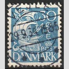 FRIMRKER DANMARK | 1934 - AFA 215 - Karavel 30 re bl Type I - Lux stemplet Vejle