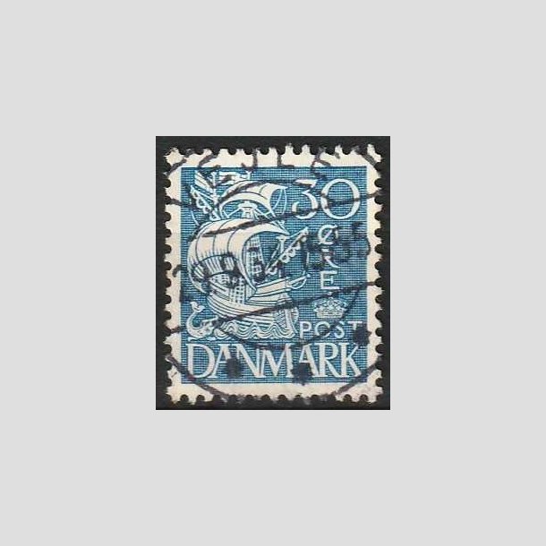 FRIMRKER DANMARK | 1934 - AFA 215 - Karavel 30 re bl Type I - Lux stemplet Vejle