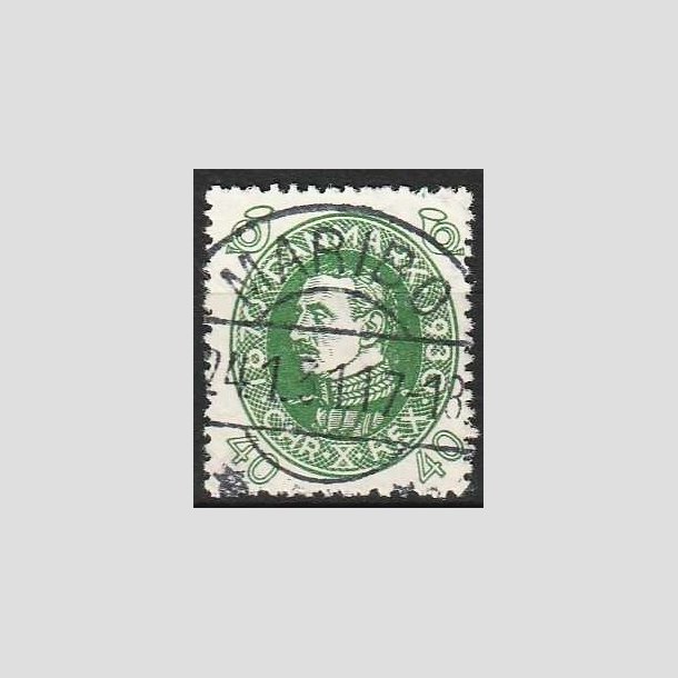 FRIMRKER DANMARK | 1930 - AFA 195 - Chr. X 60 r 40 re grn - Lux Stemplet Maribo
