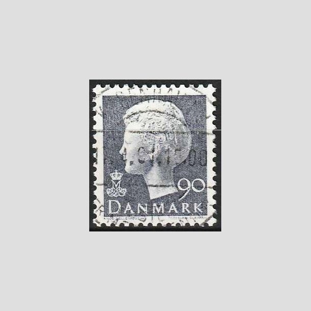 FRIMRKER DANMARK | 1979 - AFA 676 - Dronning Margrethe - 90 re blgr - Lux Stemplet