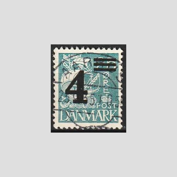 FRIMRKER DANMARK | 1934 - AFA 221 - 4/25 re bl provisorier - Lux Stemplet Aarhus