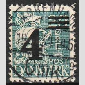 FRIMRKER DANMARK | 1934 - AFA 221 - 4/25 re bl provisorier - Lux Stemplet