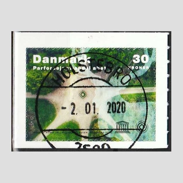 FRIMRKER DANMARK | 2020 - AFA 1996 - Unesco Verdensarv i Danmark. - 30,00 kr. flerfarvet - Lux Stemplet Holstebro
