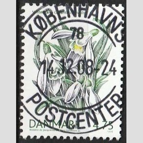 FRIM�RKER DANMARK | 2006 - AFA 1455 - For�rsblomster - 4,75 Kr. Vinterg�k - Pragt Stemplet