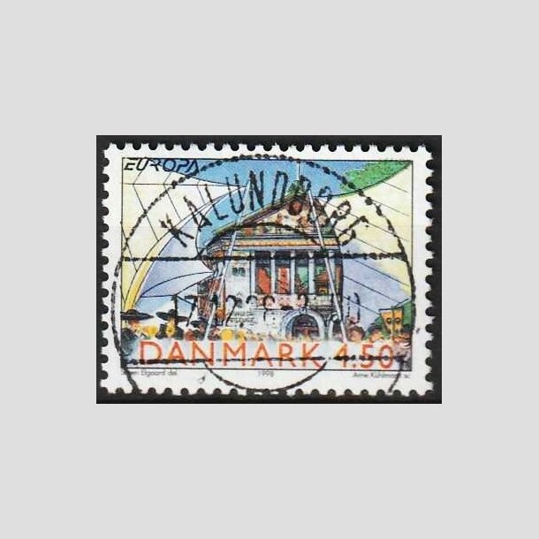 FRIMRKER DANMARK | 1998 - AFA 1185 - Nationale festdage - 4,50 Kr. rhus festuge - Pragt Stemplet Kalundborg