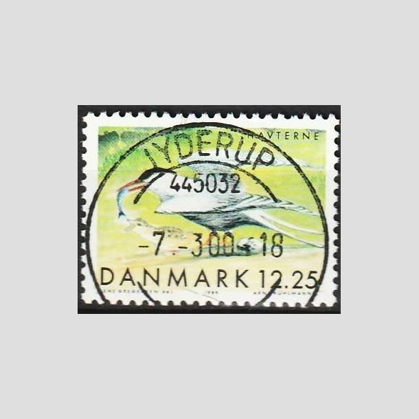 FRIMRKER DANMARK | 1999 - AFA 1225 - Danske trkfugle - 12,25 Kr. Havterne - Pragt Stemplet Jyderup