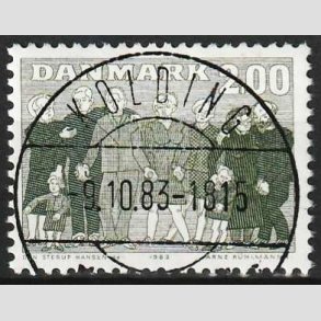 FRIMRKER DANMARK | 1983 - AFA 785 - ldre i samfundet - 2,00 Kr. grgrn - Lux Stemplet Kolding (Pragtmrke)