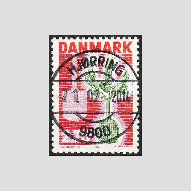 FRIMRKER DANMARK | 1984 - AFA 796 - Plant et tr - 2,70 Kr. rd/grn - Pragt Stemplet Hjrring