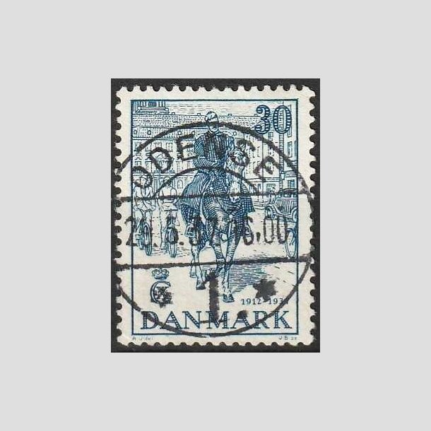 FRIMRKER DANMARK | 1937 - AFA 242 - Chr. X 25 re jubilum 30 re bl - Lux Stemplet Odense