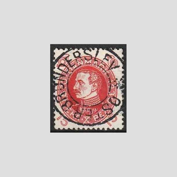 FRIMRKER DANMARK | 1930 - AFA 190 - Chr. X 60 r 15 re rd - Lux Stemplet ster Brnderslev