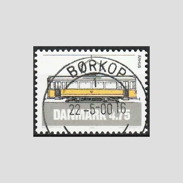 FRIMRKER DANMARK | 1994 - AFA 1071 - Sporvogne - 4,75 Kr. flerfarvet - Pragt Stemplet Brkop