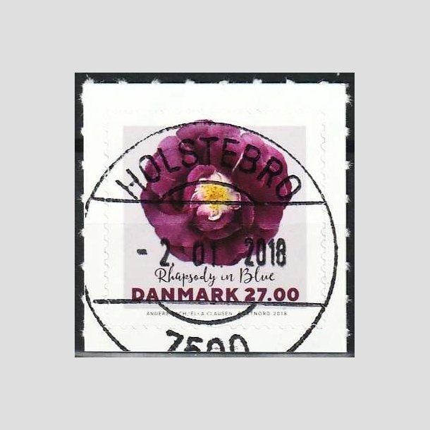 FRIMRKER DANMARK | 2018 - AFA 1928 - Roser - 27,00 Kr. flerfarvet - Lux Stemplet 