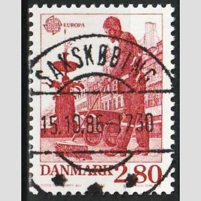 FRIMRKER DANMARK | 1986 - AFA 870 - Europamrker Natur- og milj - 2,80 Kr. rd - Pragt Stemplet