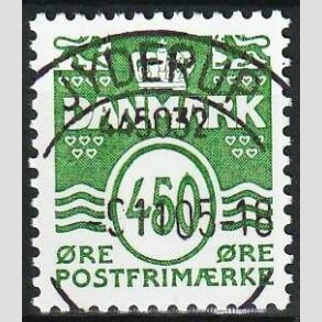 FRIMRKER DANMARK | 2005 - AFA 1448 - Blgelinie - 450 re grn - Pragt Stemplet Jyderup
