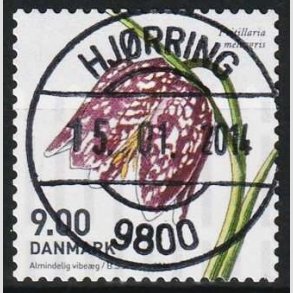 FRIMRKER DANMARK | 2014 - AFA 1766 - Forrsblomster - 9,00 Kr. flerfarvet - Lux Stemplet