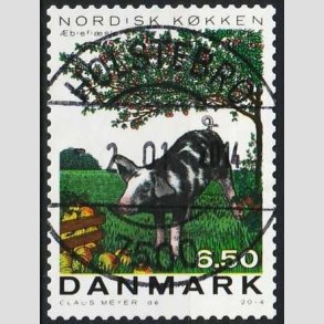 FRIMRKER DANMARK | 2013 - AFA 1764 - Nordisk kkken - 6,50 Kr. flerfarvet - Lux Stemplet Holstebro