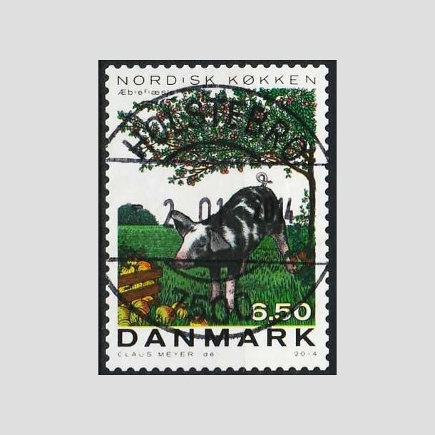 FRIMRKER DANMARK | 2013 - AFA 1764 - Nordisk kkken - 6,50 Kr. flerfarvet - Lux Stemplet Holstebro