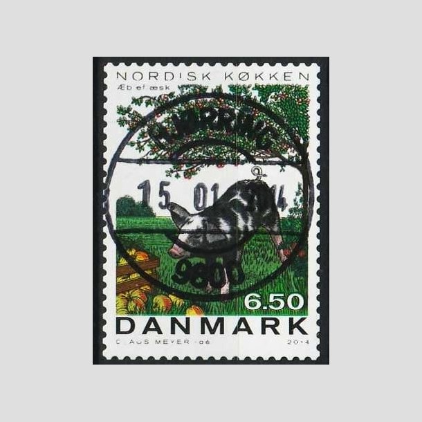 FRIMRKER DANMARK | 2013 - AFA 1764 - Nordisk kkken - 6,50 Kr. flerfarvet - Lux Stemplet Hjrring